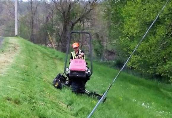 slope-mowing